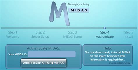 How to install MIDAS on your server .